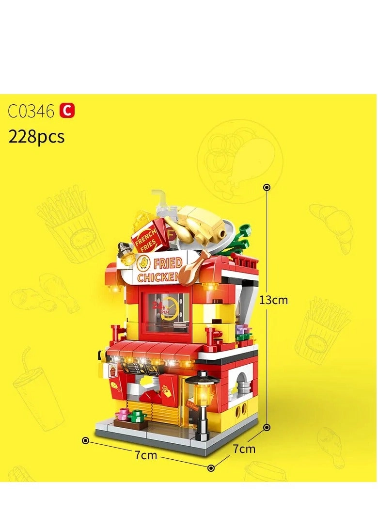 Building Blocks Set - Flowers 903 pcs