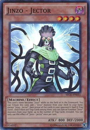 Yu-Gi-Oh! Jinzo Jector SECE-ENS06 - Secrets of Eternity Super Edition Limited Edition Super Rare