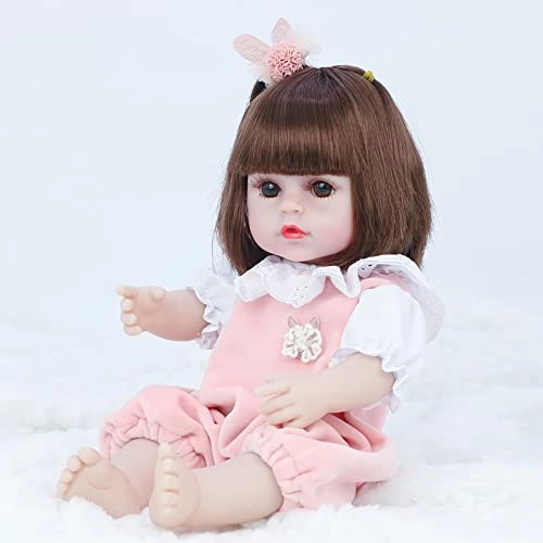 Reborn Baby Doll - 15 Inch Vinyl Mohair