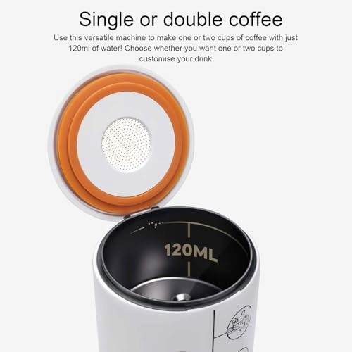 Inaldo Portable Coffee - 120ml coffee powder and capsules
