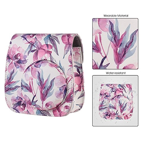 Camera Case Bag - 13 * 13 * 7cm / 5.1 * 5.1 * 2.8in For Fujifilm Instax Mini 9/8+/8s/8 Camera Only