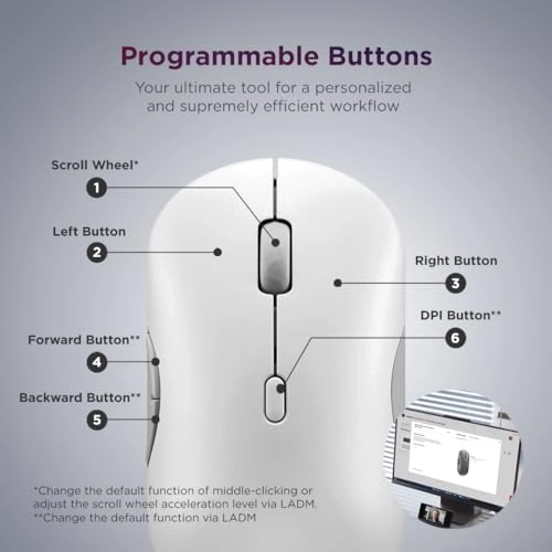 700 Multi-Device Wireless Mouse - Wireless