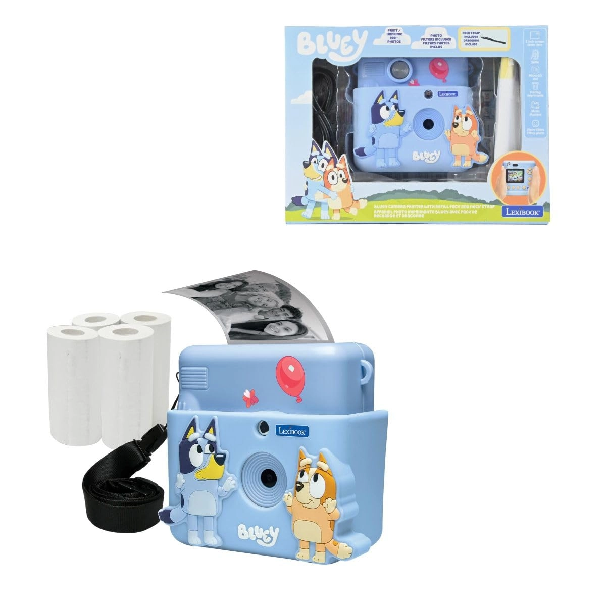 Starcam® Print - Blue 4 paper rolls