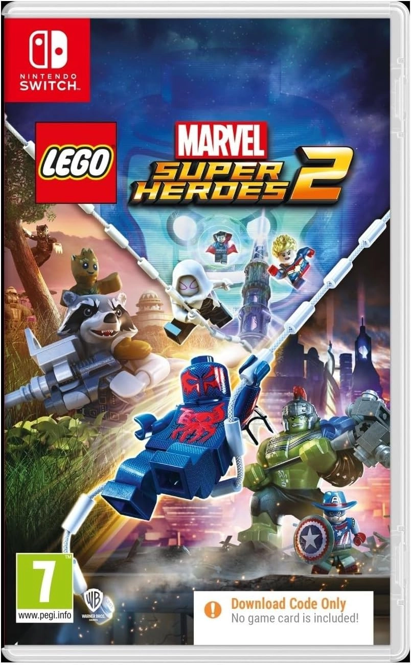Warner Bros Lego Marvel Superheroes 2 Code In Box - Nintendo Switch