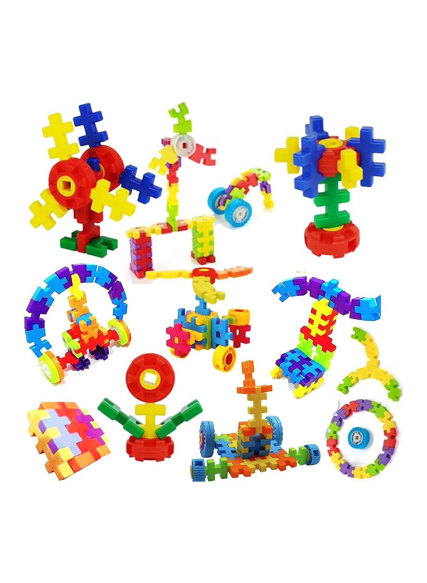 Educational Building Blocks - 100 pcs