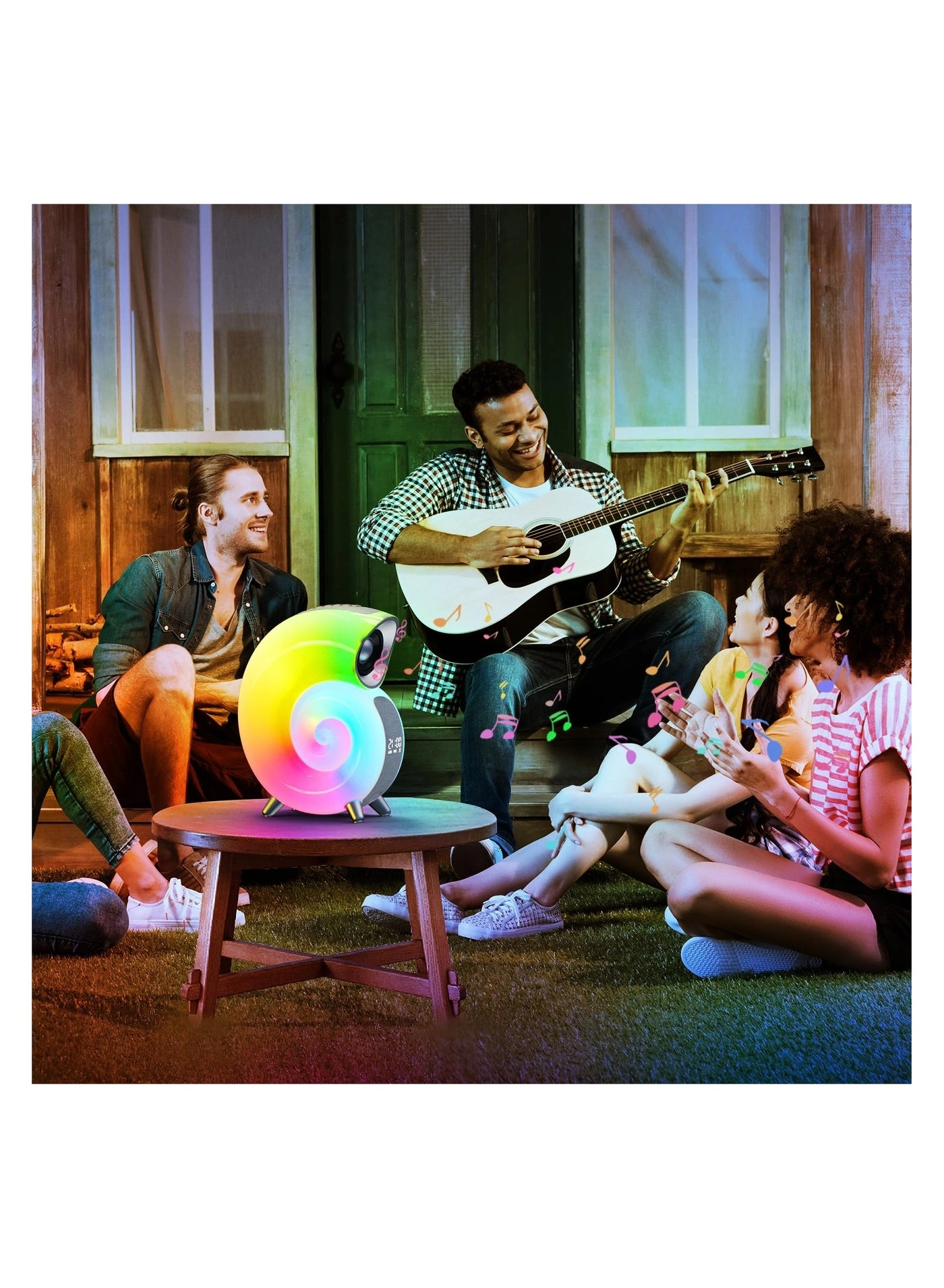 256 Scene Modes Desk Lamp - Music Speaker 16 million colors