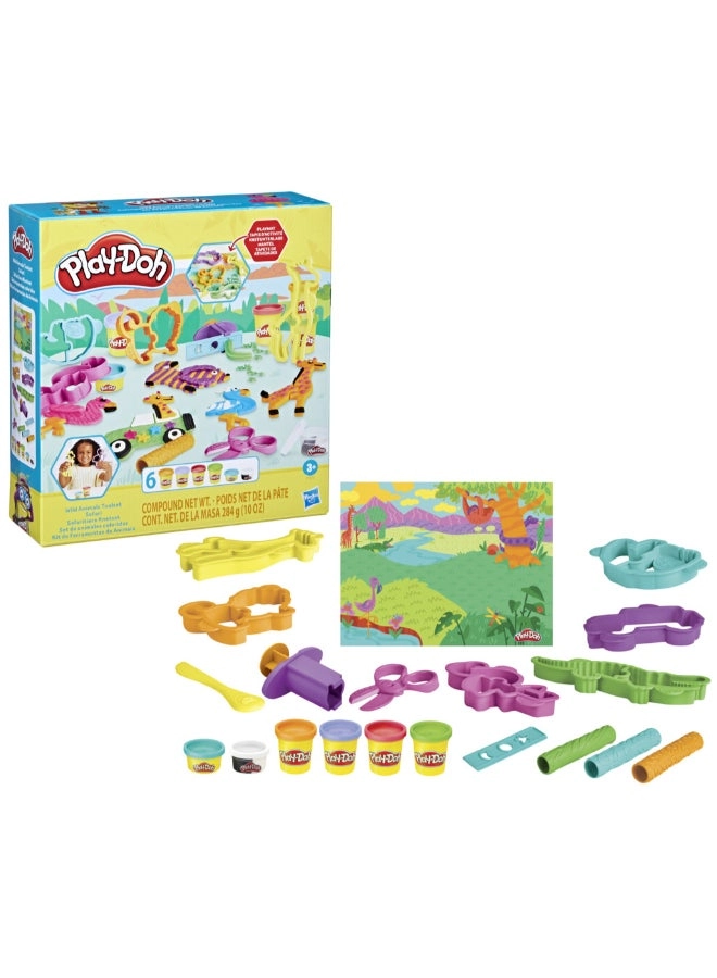 Wild Animals Toolset - 3+ years 12 pcs