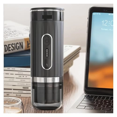 Portable Coffee Maker - coffee powder and capsules