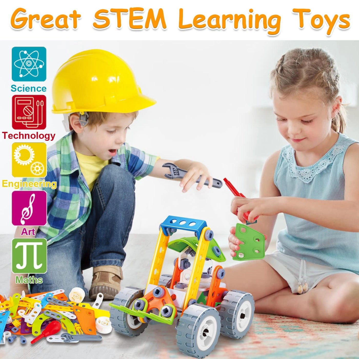 10 in 1 STEM Toys - 4-8