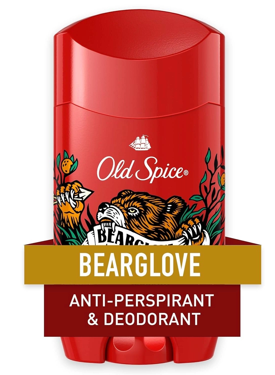 Old Spice Anti-Perspirant Deodorant - Bearglove 2.6 Oz
