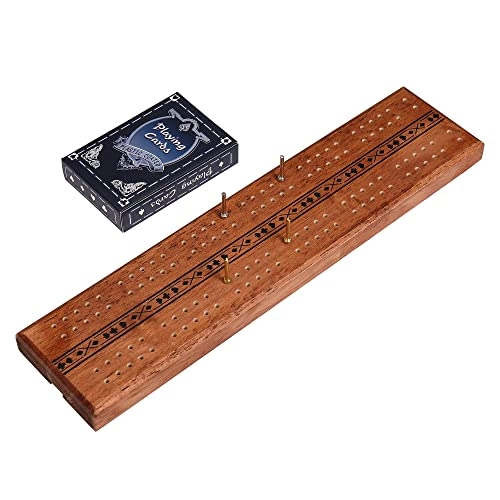 Cribbage Board - Double Track Italian Inlaid