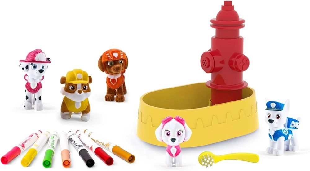 Washimals Paw Patrol Activity Set - 8 washable Washimals markers