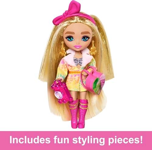 Barbie Extra Minis - 5.5-inch Safari Fashion