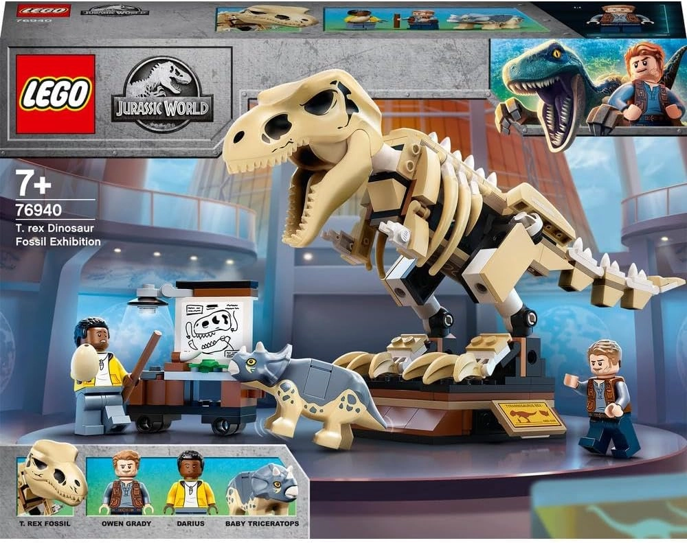 Jurassic World T. rex Dinosaur Fossil Exhibition (76940)