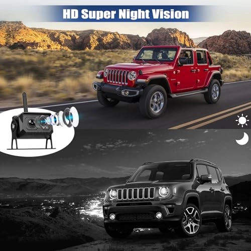 Backup Camera - Night vision Wireless 1080P