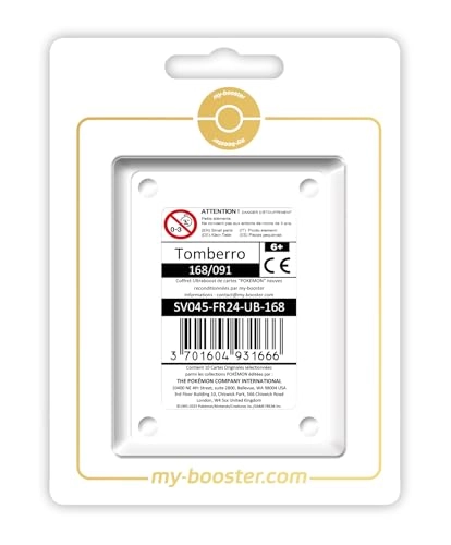 SV045-FR24-UB-168 - Box of 10 French Pokémon Cards 3+ years