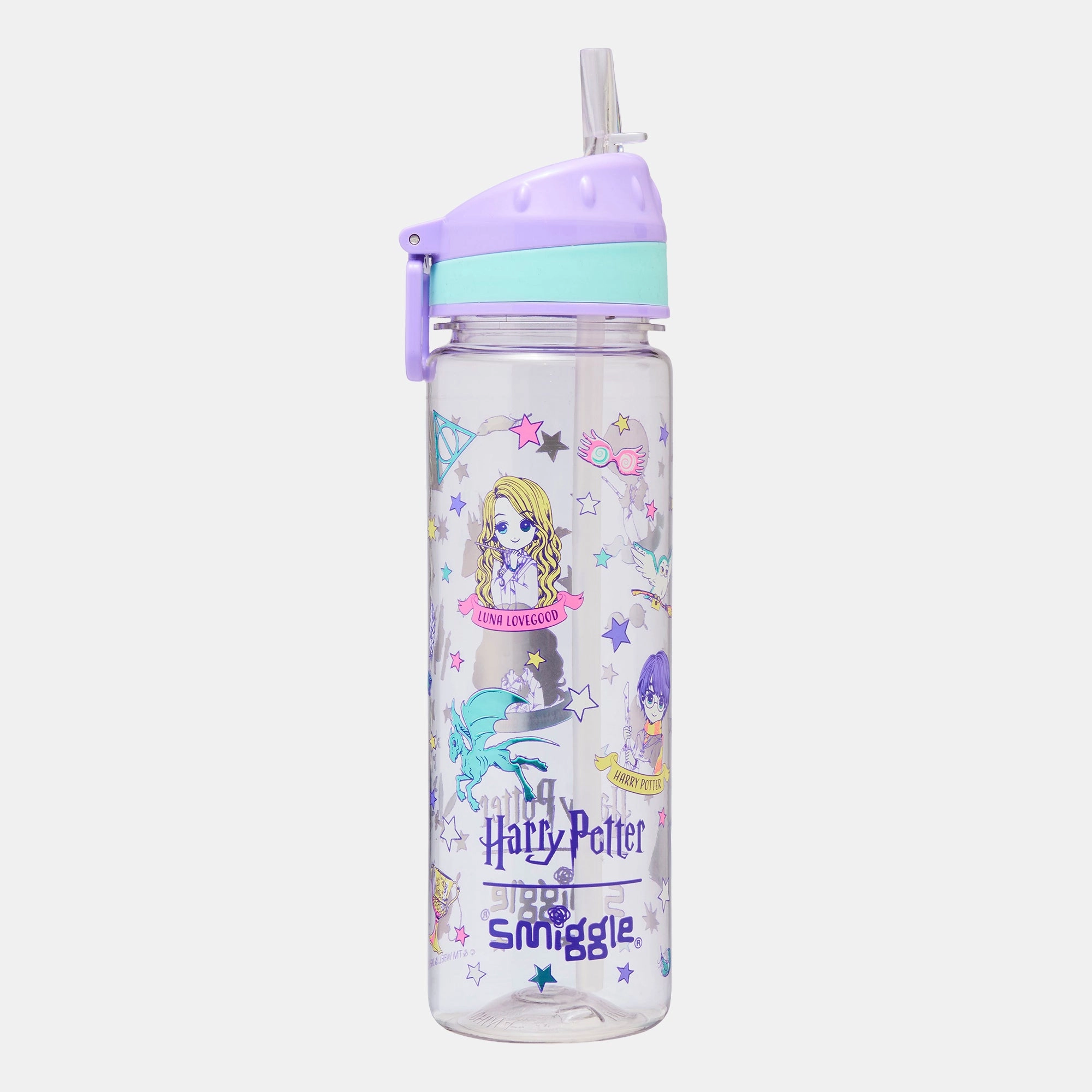 Harry Potter Drink Bottle - Flip top spout 650 ml