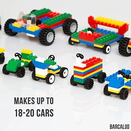 Wheels and Axles Sets - 400 pcs