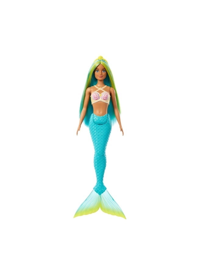 Mermaid Doll - 7-Inch-Long Fantasy Hair Accessories Ages 3+
