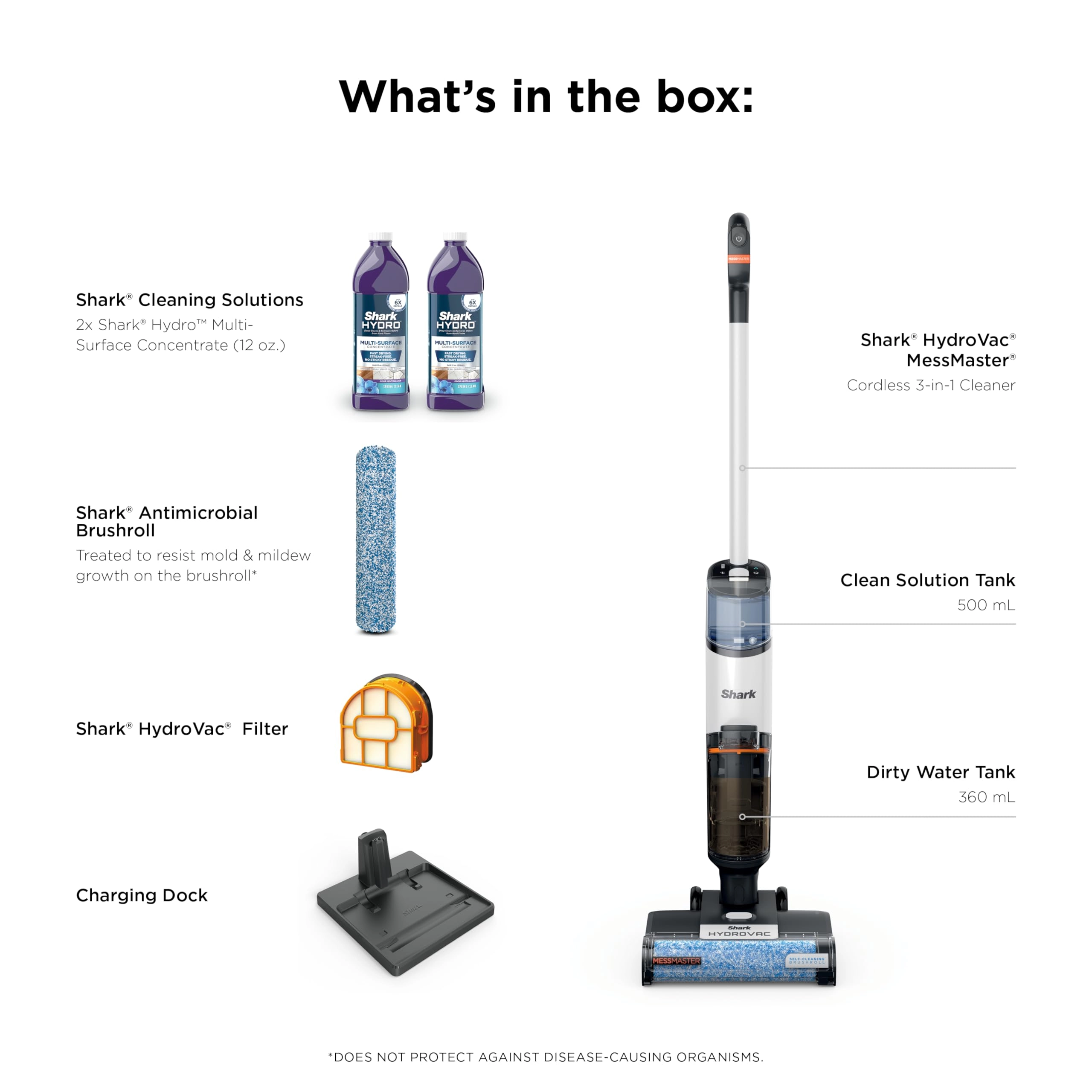 HydroVac MessMaster - 3-in-1