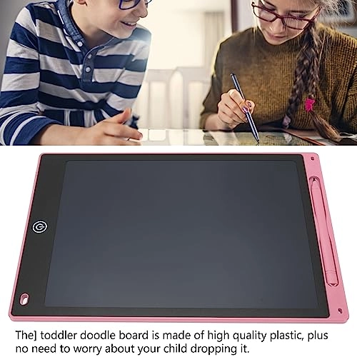 LCD Writing Tablet - 12 Inches Pink Pressure Sensitive