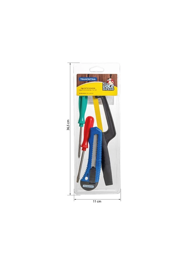 Tools kit Slotted and Phillips Screwdriver Set (4 Pcs)