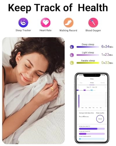 Smart Ring - IP68 Waterproof Heart Rate Sleep Tracker