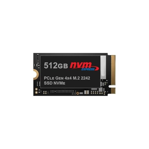 PCIe NVMe Gen 4x4 SSD - 512GB M.2 2242