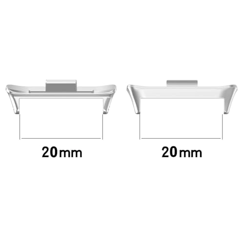 1 Pair Metal Watch Band Connector for Xiaomi Mi Band 8 Pro