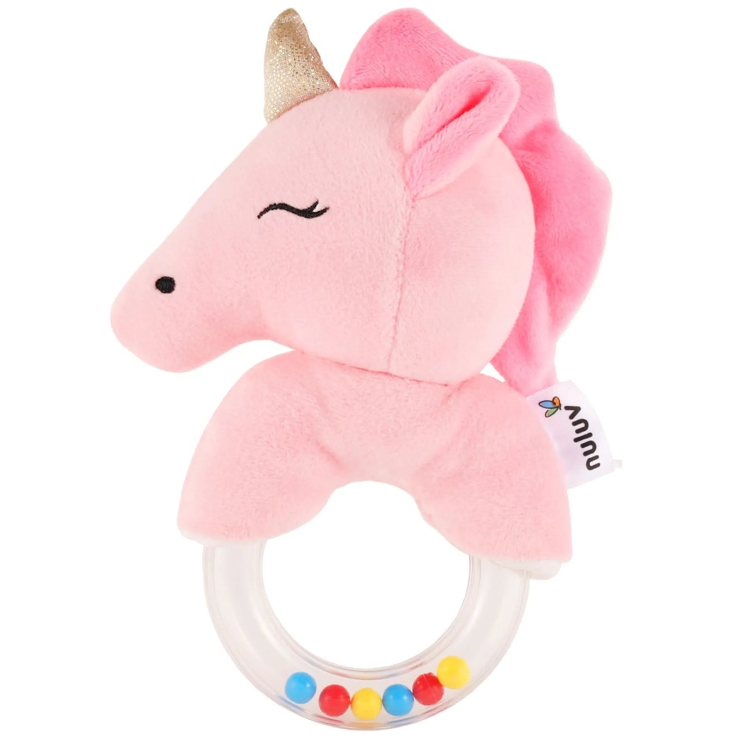 Playtime Unicorn Ring Rattle - Suitable For 0 to 12 Years