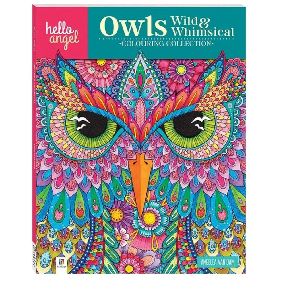 Hinkler Hello Angel Owls Wild & Whimsical