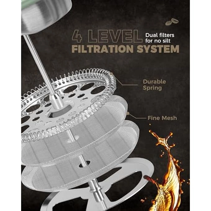 Cafetiere - 8 Cup 1 L