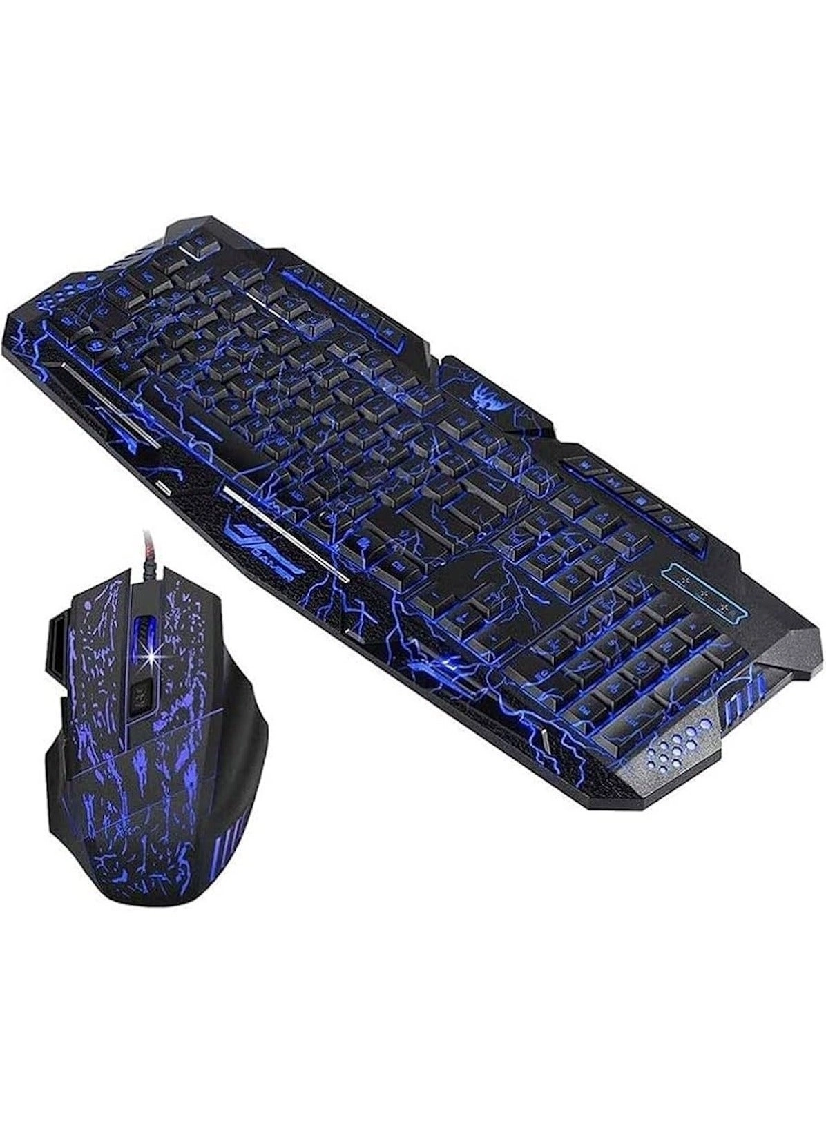 Gaming Keyboard + Gaming Mouse - Wired