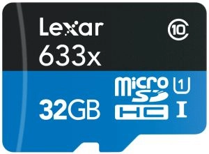 633x microSDXC UHS-I - 32GB