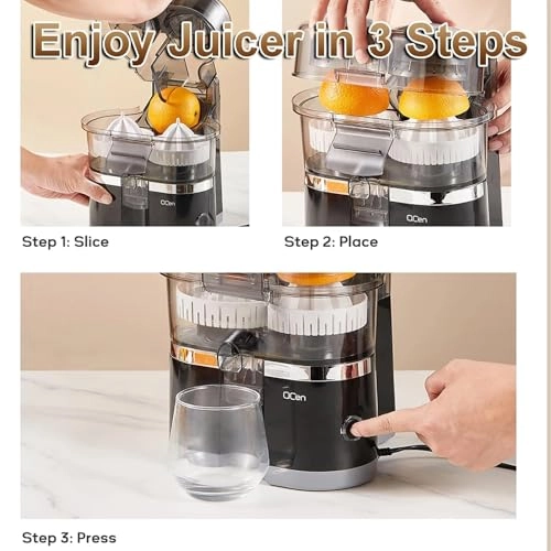 Electric Citrus Juicer - 100W 400ML