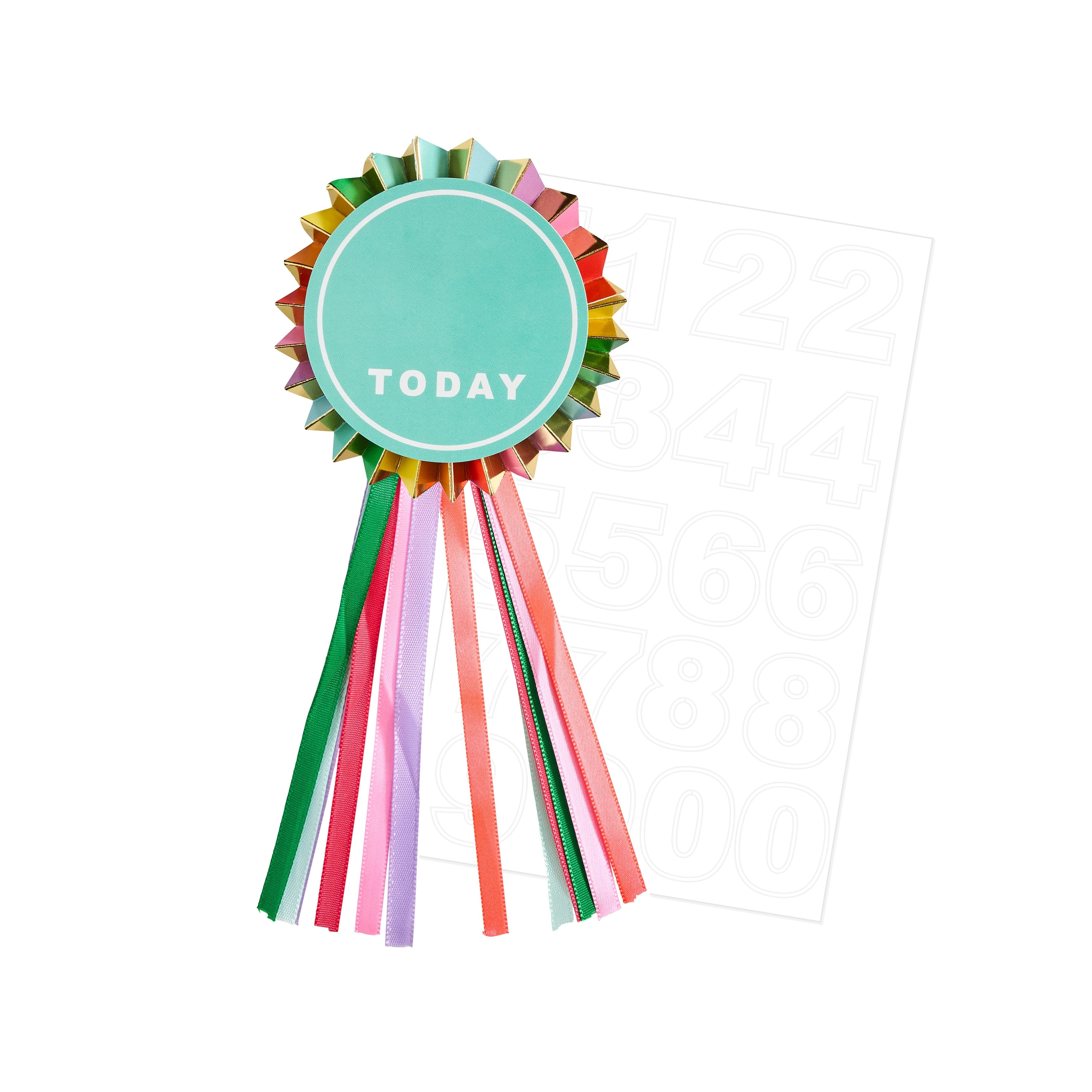 Party Zone Premium Brights Customisable Birthday Badge