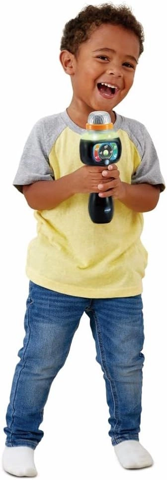 Singing Sounds Microphone - 15 Built-in Sing-Along Songs Suitable for 2 to 6 years