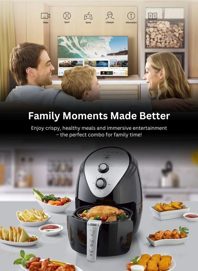 DU7000 - 55 inch + AIR-FRYER - 3.5L