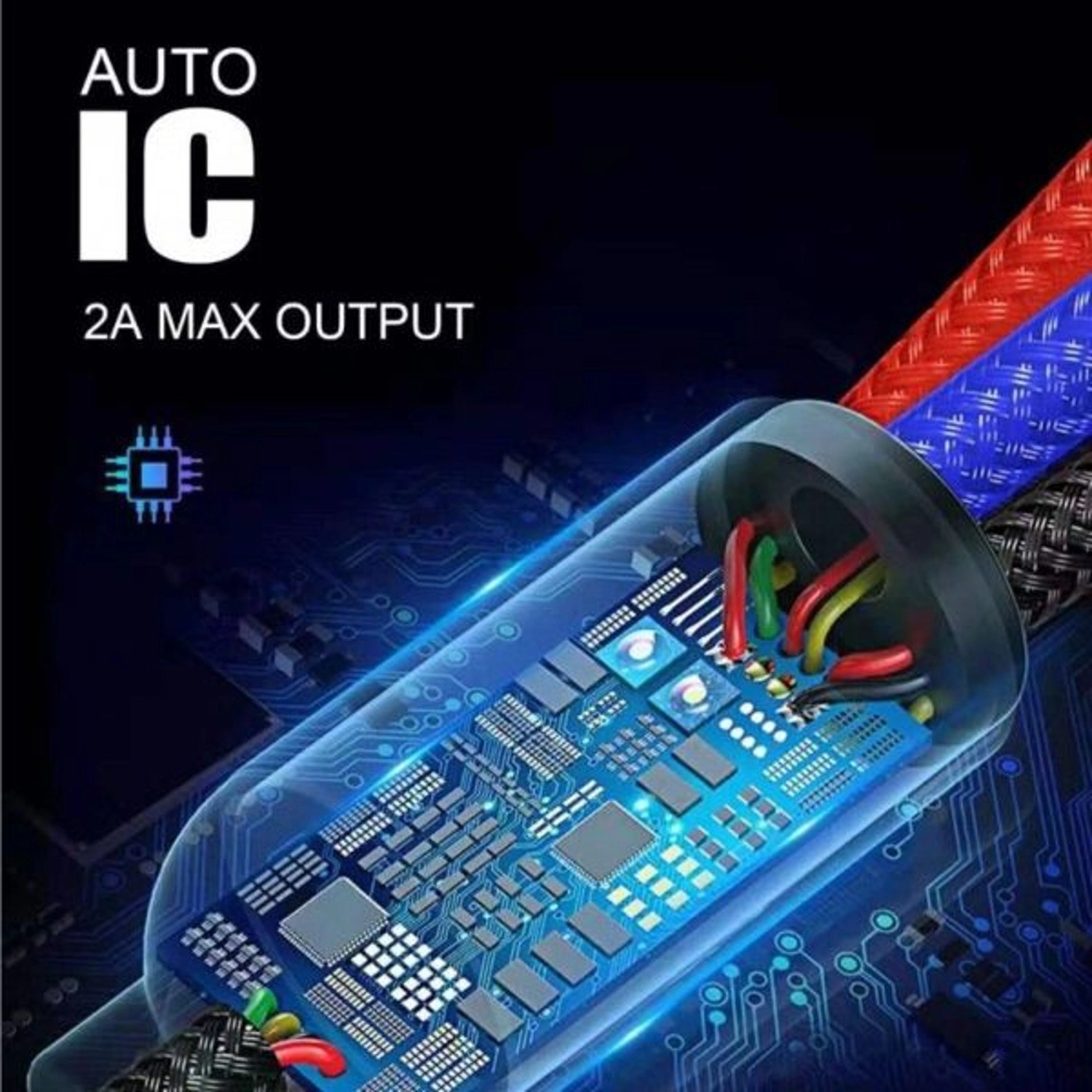 3-in-1 USB Cable 1.2m