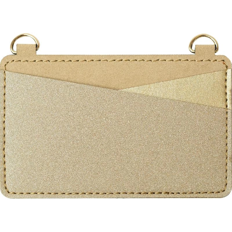 Moxyo Crossbody Phone Wallet - Gold Hold 2 Cards