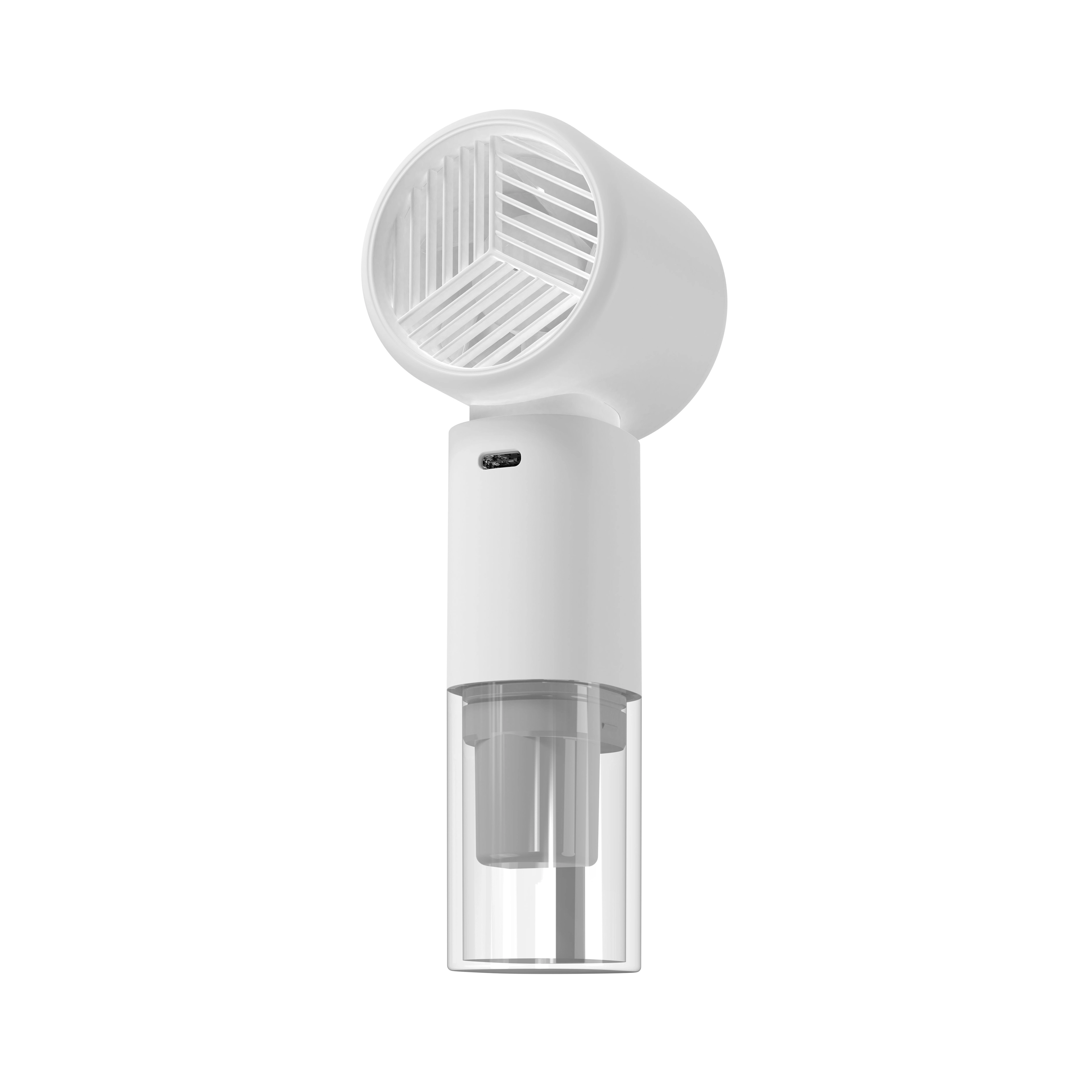Lifestyle Cool & Hydrate Mini Fan and Humidifier - 2000mAh 100-Level Speed Control LED Digital Display