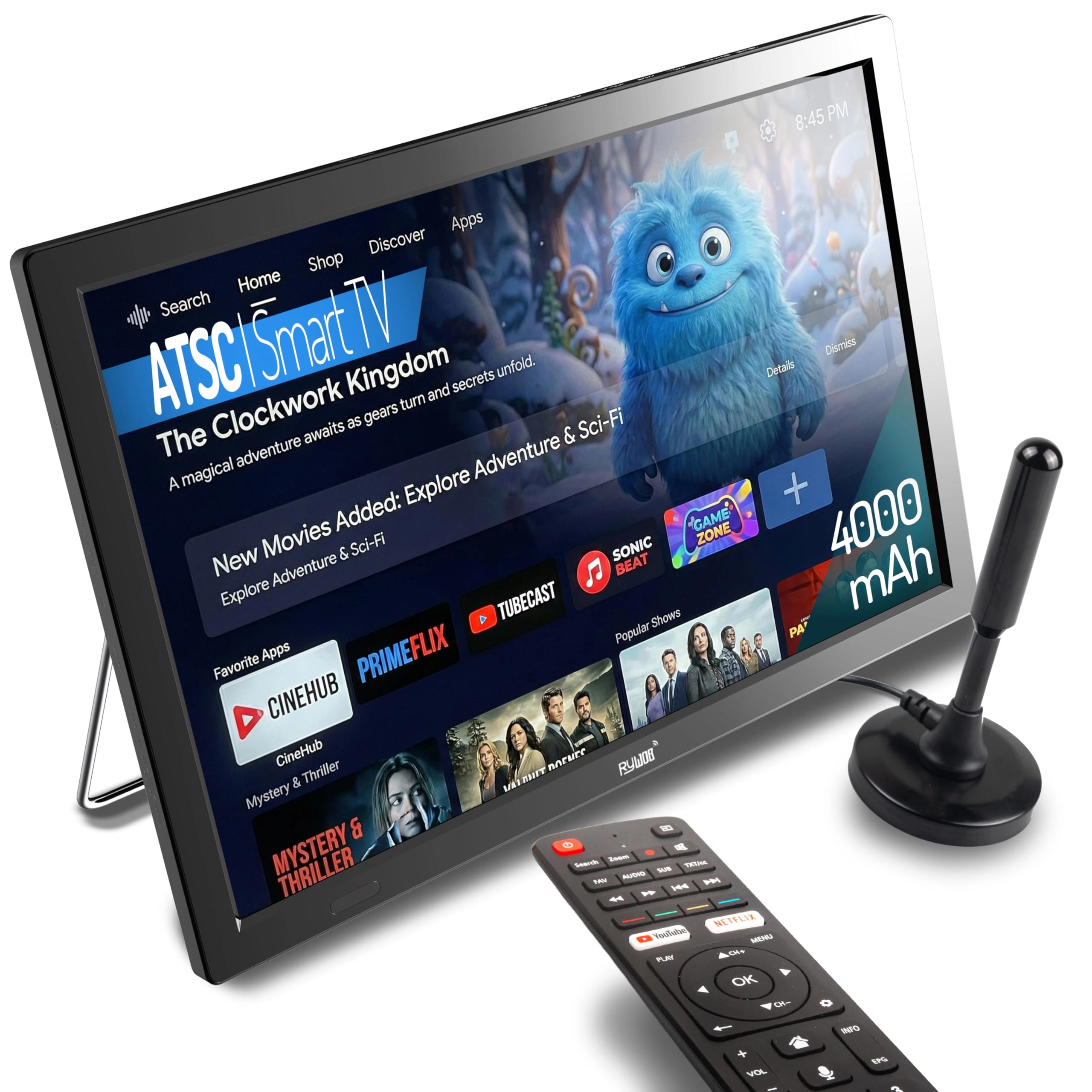 Portable TV - 1080p 15.6 inch