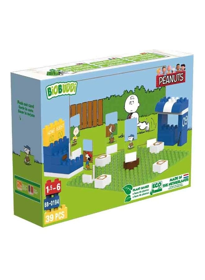 Snoopy Baseball Building Set - 6+ Years