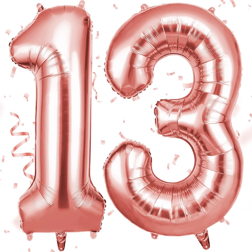 OFFCUP Number 13 Balloons - 2 piece(s) Birthday