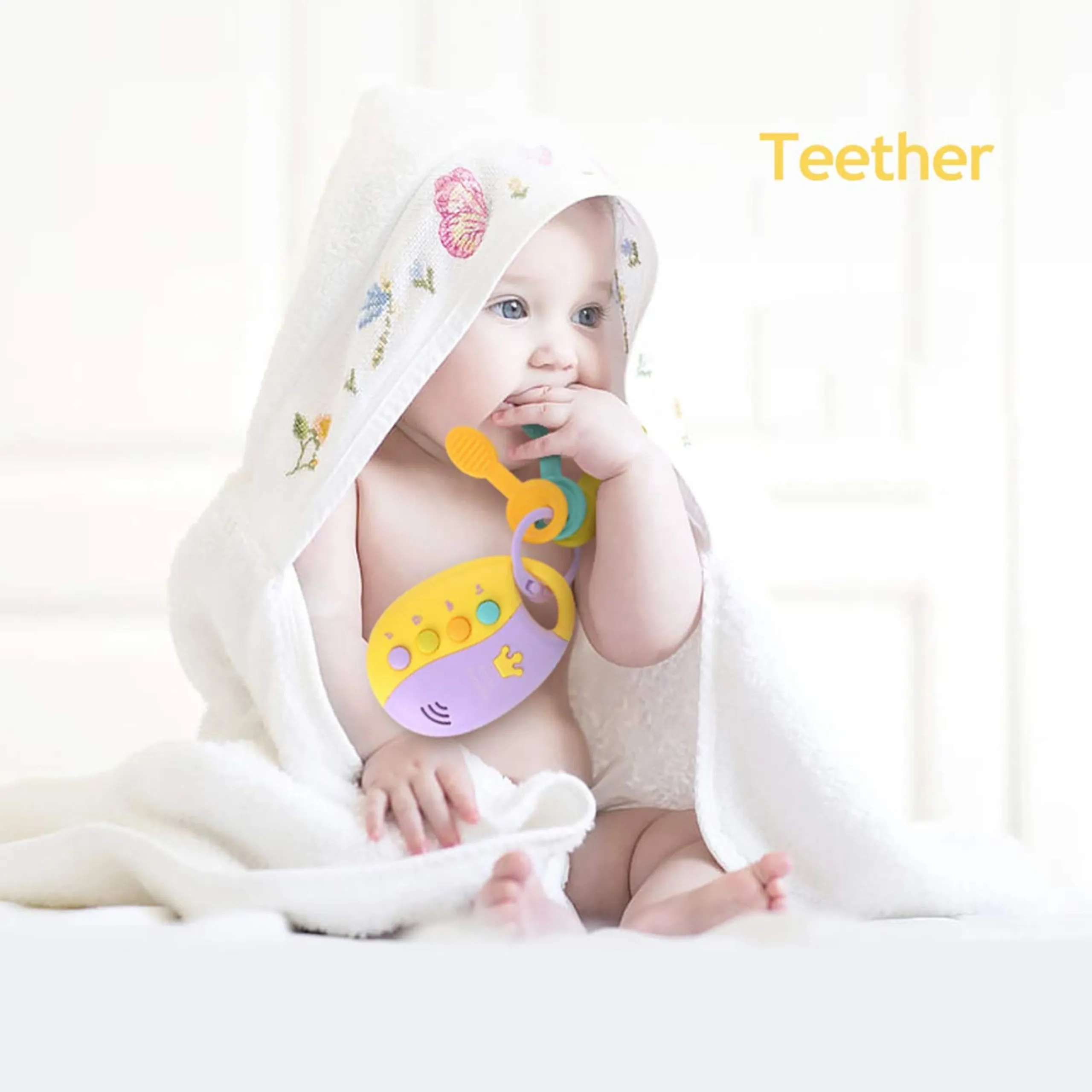 Remote Car Keys Set Musical Toy - 0 months+