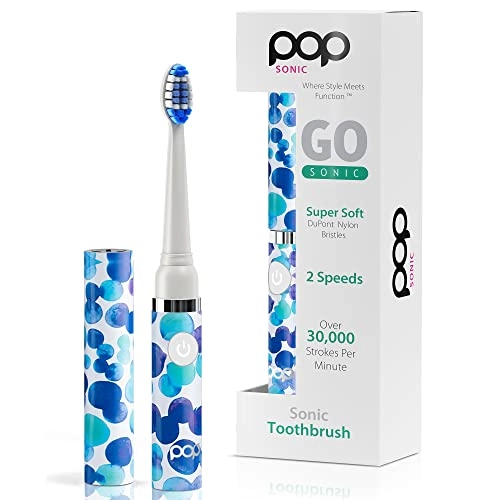 Electric Toothbrush - Yellow 2 speeds 15,000-30,000 strokes/minute