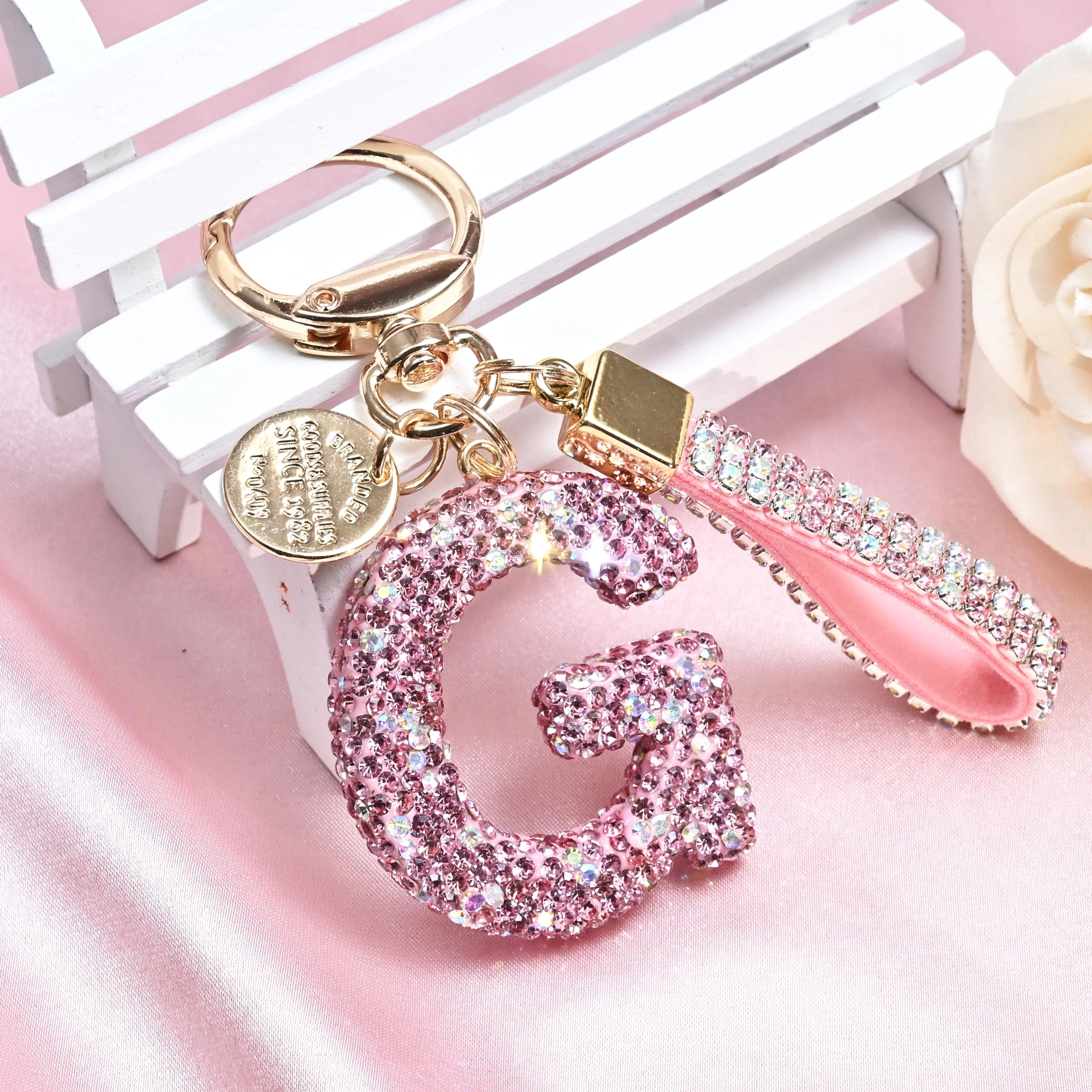 Initial Letter Keychain - Letter