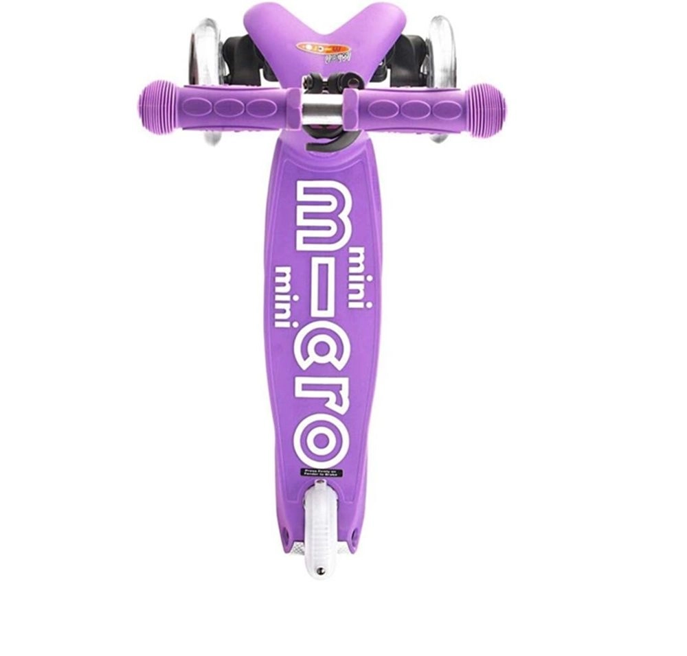 Mini Deluxe 3-Wheel Kick Scooter – 120/85 mm LED