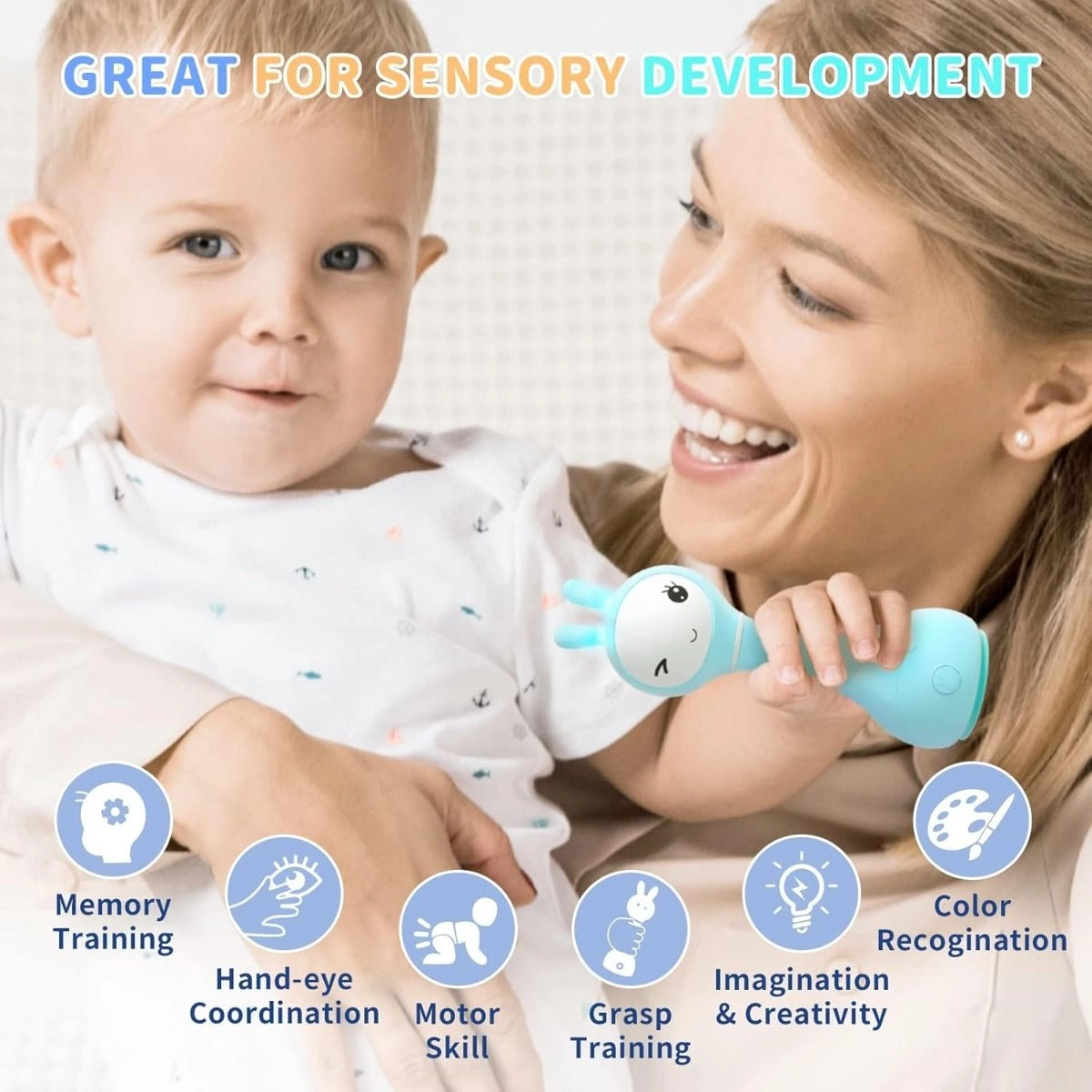 Smarty Shake And Tell Rattle - 0 Months