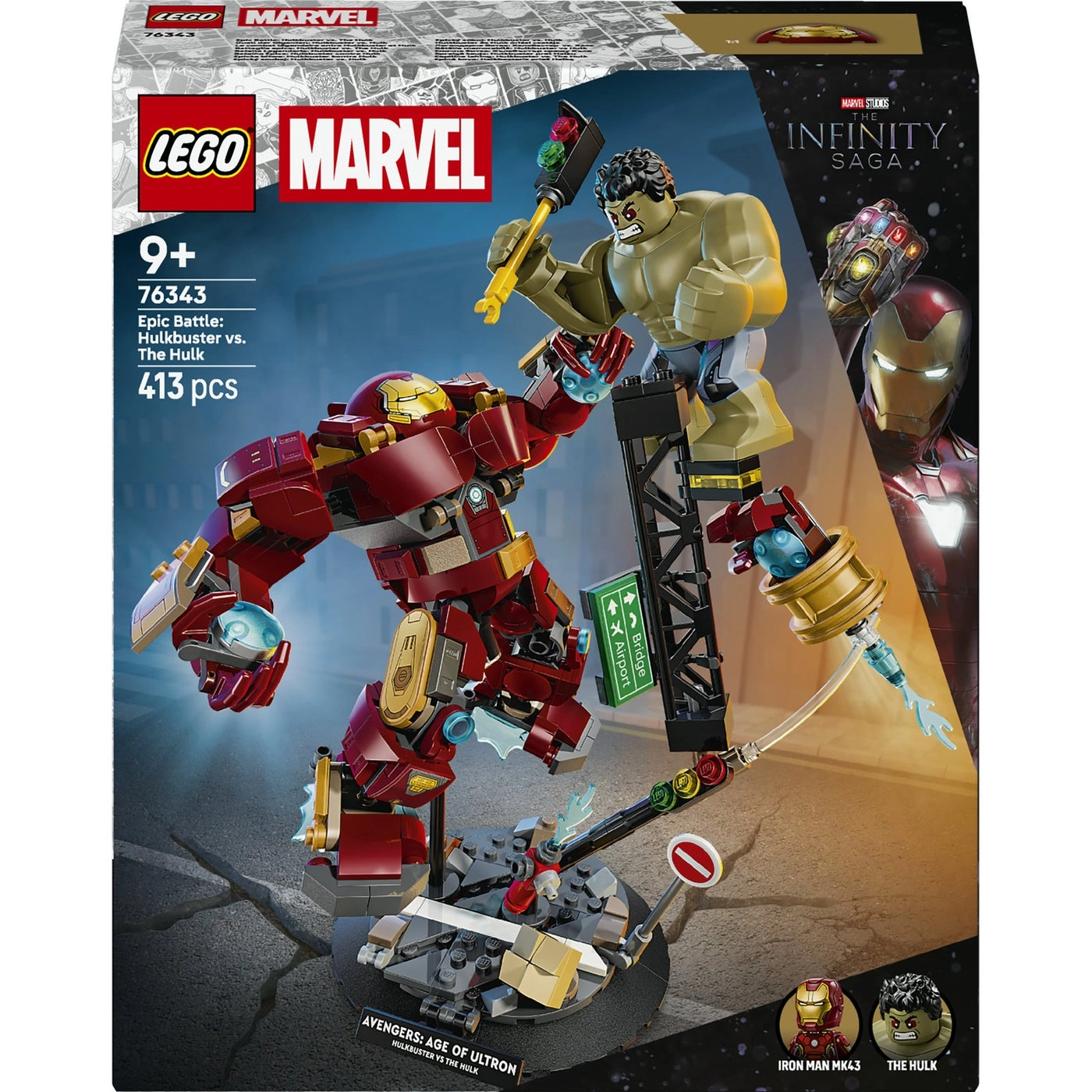 Marvel Epic Battle: Hulkbuster vs. The Hulk (76343)